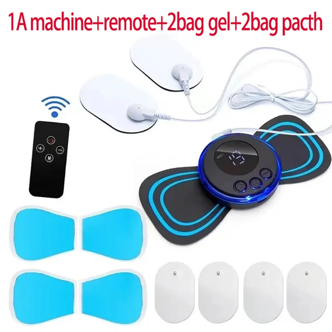 Cervical Spine Massage Sticker Charging Version Neck Massage Relaxation Relief Fatigue Meridian Massager Intelligent Portable