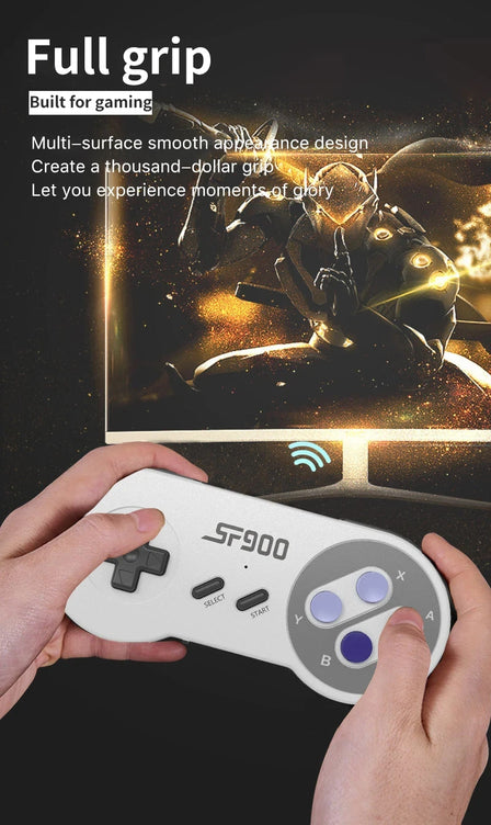 SF900 retro console built-in 5000 games SNES wireless video game console HDMI compatible HD playback console