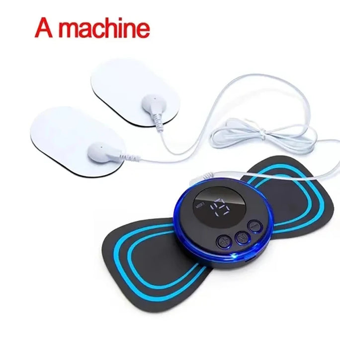 Cervical Spine Massage Sticker Charging Version Neck Massage Relaxation Relief Fatigue Meridian Massager Intelligent Portable