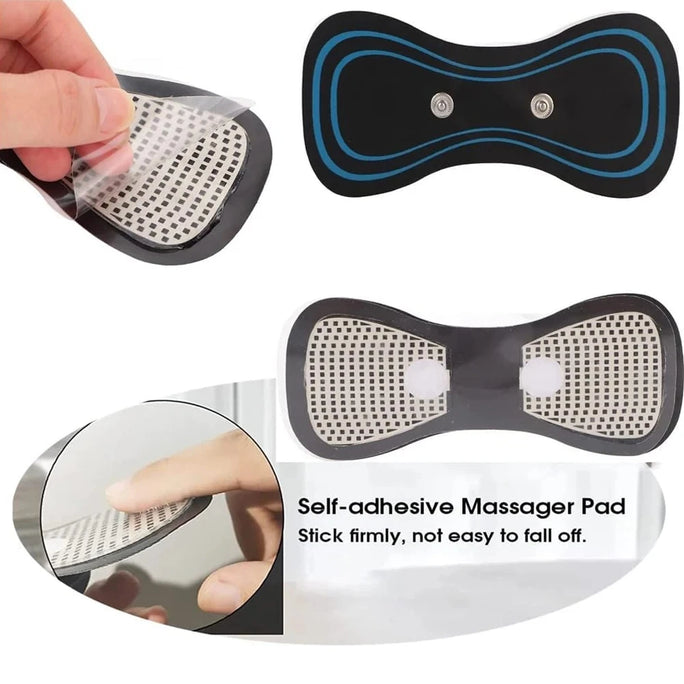 Cervical Spine Massage Sticker Charging Version Neck Massage Relaxation Relief Fatigue Meridian Massager Intelligent Portable