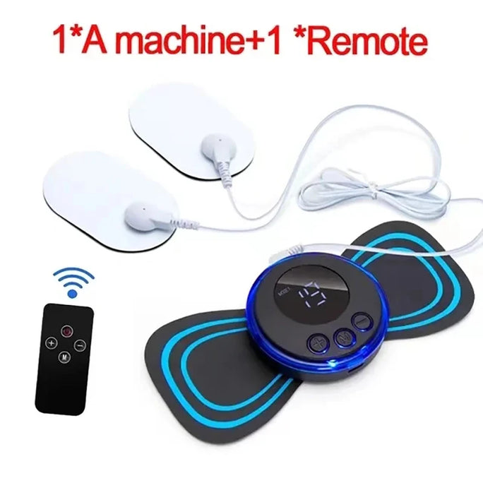 Cervical Spine Massage Sticker Charging Version Neck Massage Relaxation Relief Fatigue Meridian Massager Intelligent Portable