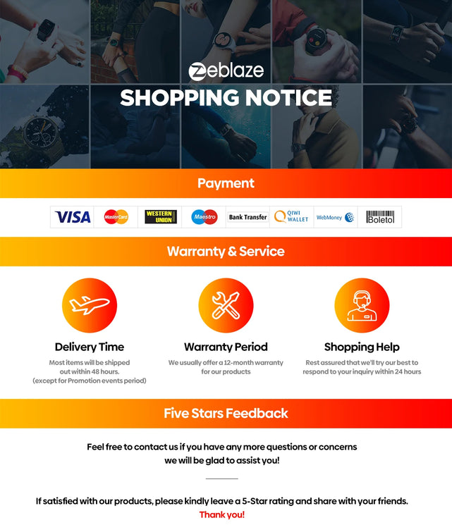 New Zeblaze GTS 3 Pro Voice Calling Smart Watch Ultra-big HD AMOLED Screen Health and Fitness Tracking Smartwatch for Men Women