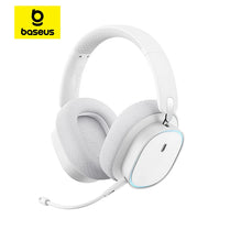 Baseus GH02 Gaming Wireless Headphone with Mic Over-Ear Headphones Bluetooth 5.3 40mm Driver 2.4G/Wireless/Cable RGB Headsets