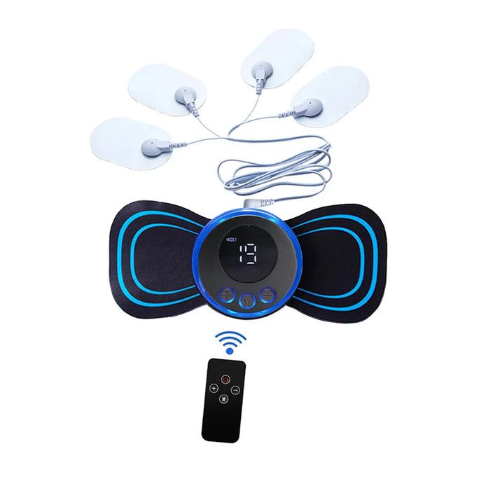 Cervical Spine Massage Sticker Charging Version Neck Massage Relaxation Relief Fatigue Meridian Massager Intelligent Portable